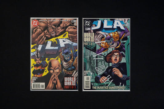 JLA, #36 & 37, DC Comics, 1999-2000
