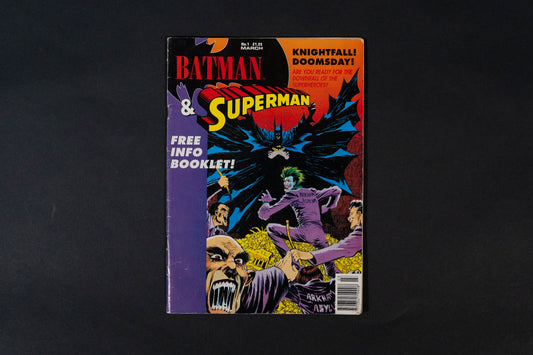Batman & Superman, #1, Fleetway Editions Magazine/comic, 1994