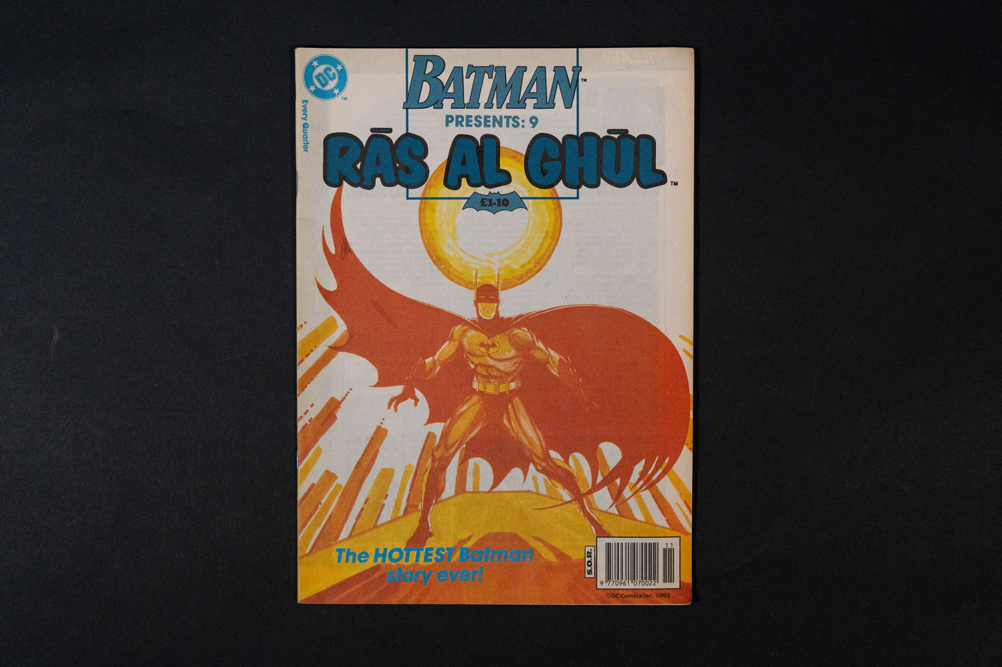 Batman Presents #9, Ra's Al Ghul, Fleetway Editions Magazine/comic, 1992