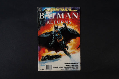 Batman Returns, The Official Comic Adaptation of the motion Picture, DC Comics Magazine, 1992