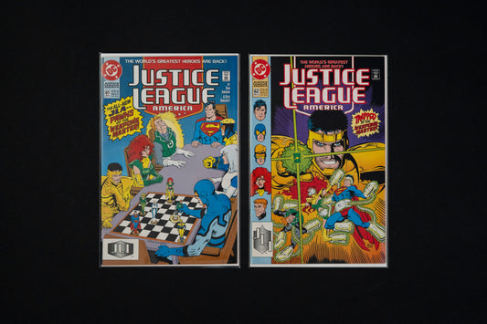 Justice League America, #61 & 62, DC Comics, 1992