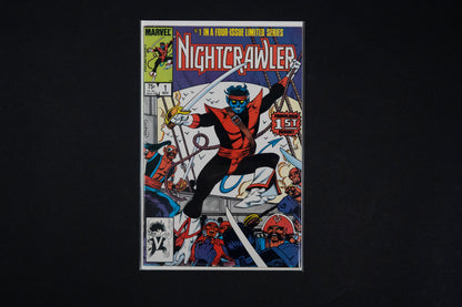 Nightcrawler, #1-4 Complete Series, Marvel Comics, 1985