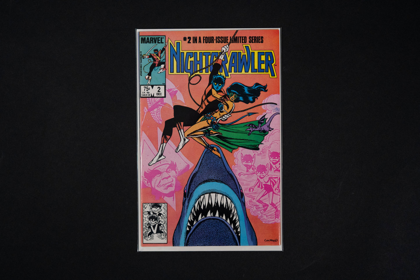 Nightcrawler, #1-4 Complete Series, Marvel Comics, 1985