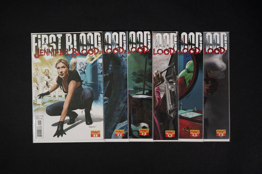 Jennifer Blood : First Blood, 1-6 Complete Set, Dynamite Comics, 2012