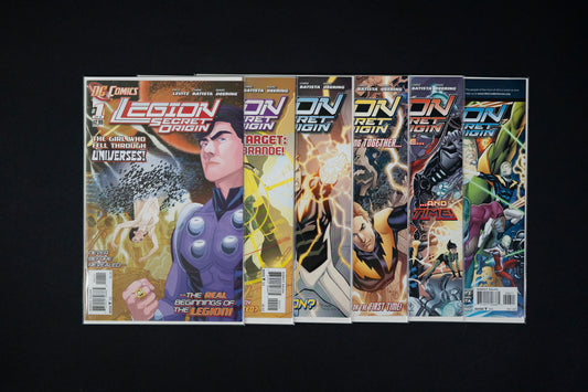 Legion, Secret Origin, #1-6 Complete Series, DC Comics, 2011-2012
