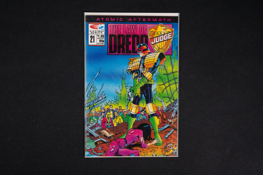 Judge Dredd, #21, Fleetway Quality Comics, 1991