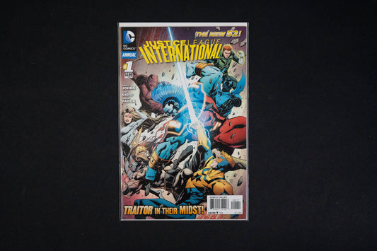 Justice League International, Annual #1, DC Comics, 2012