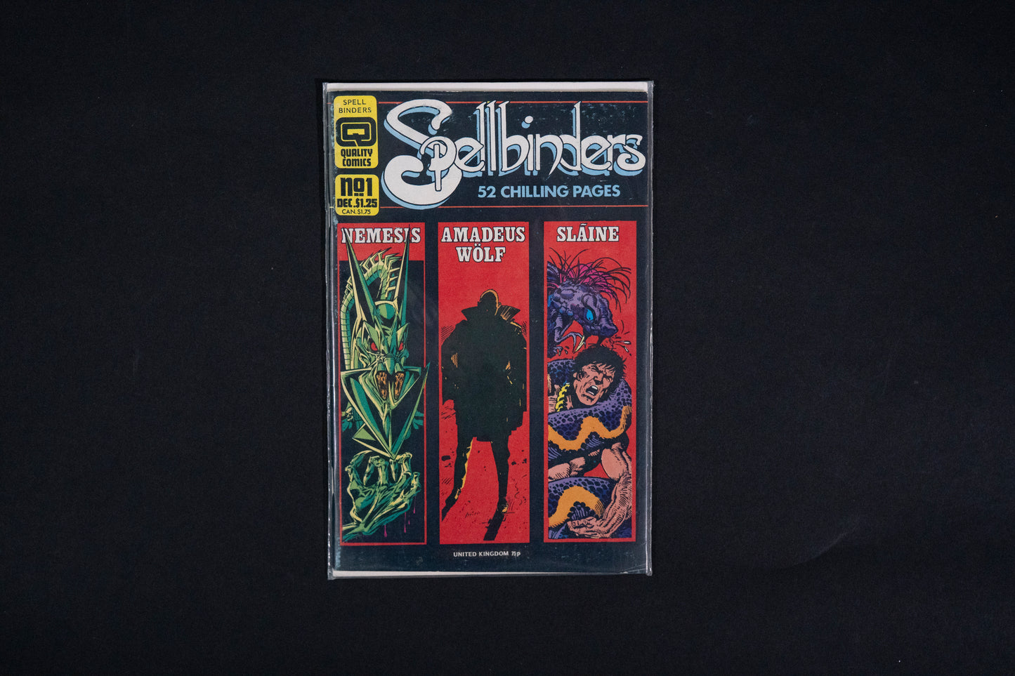 Spellbinders #1, Quality Comics, 1986