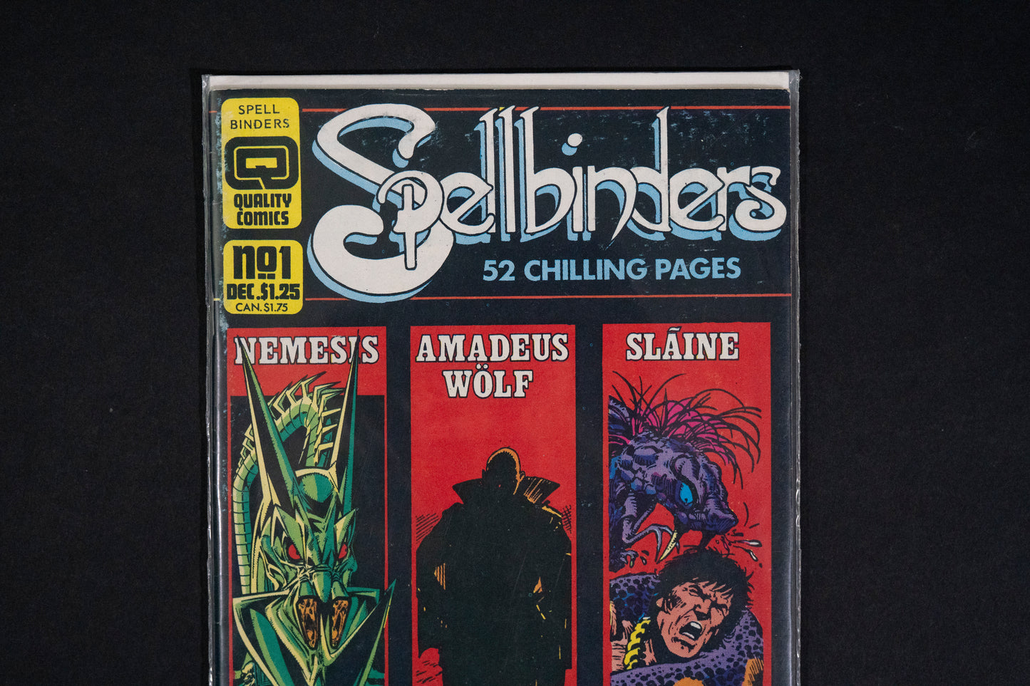Spellbinders #1, Quality Comics, 1986