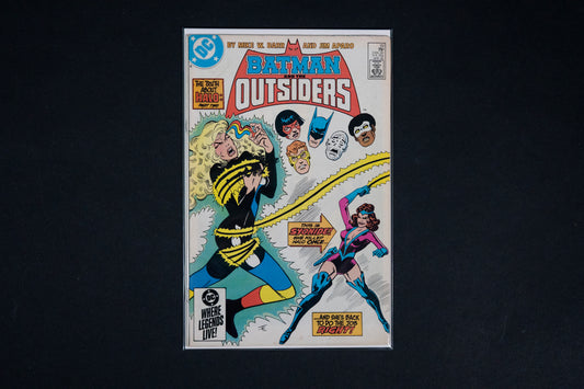 Batman and the Outsiders, #20, DC Comics, 1985