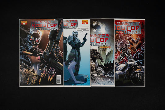 Terminator RoboCop : Kill Human, 1-4 Complete Set, Dynamite Comics, 2011
