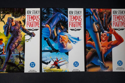 Ken Steacy, Tempus Fugitive, Complete series (Section 1 2 3 & 4), DC Comics, 1990