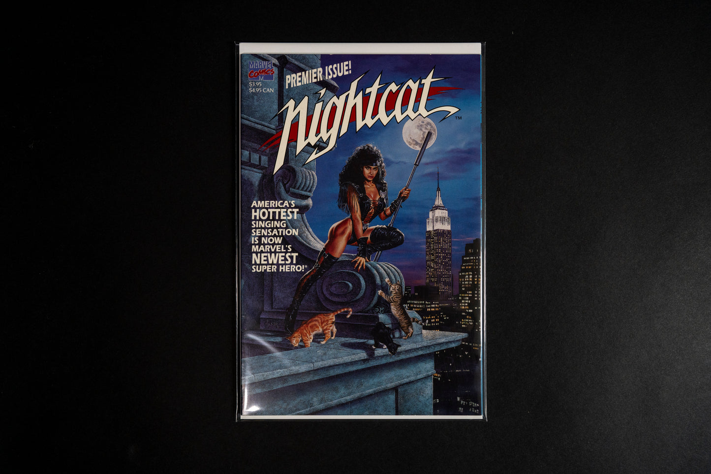 Nightcat, #1, Marvel Comics, 1991, Premier Issue