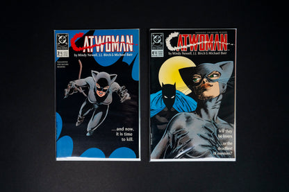 Catwoman, Complete Set 1-4 (1 2 3 & 4), DC Comics, 1989