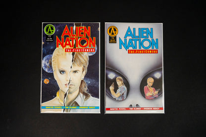 Alien Nation, The First Comers, Complete Set 1-4 (1 2 3 & 4), Adventure Comics, 1991