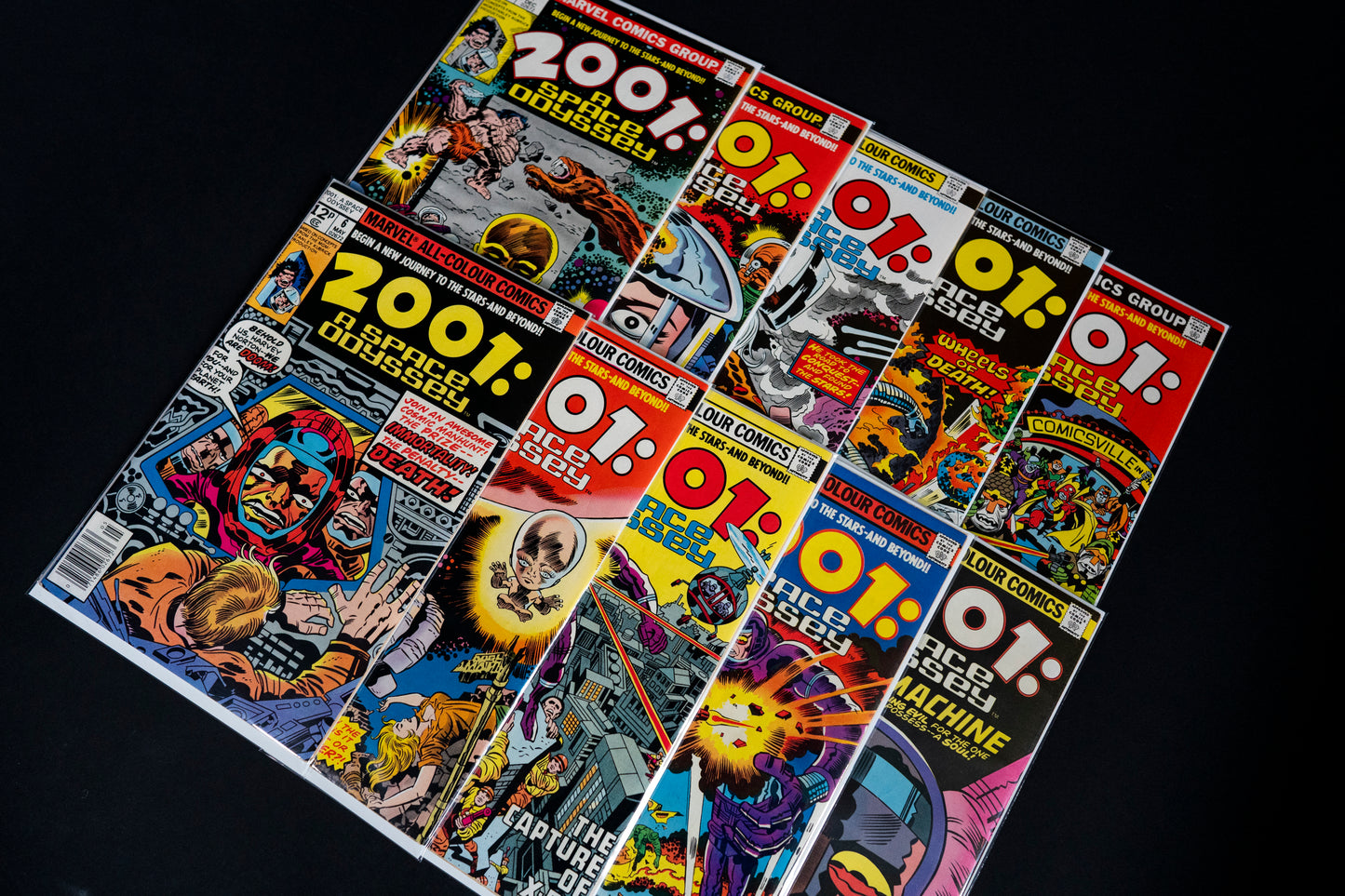 2001: A Space Odyssey, Complete Set 1-10, Marvel Comics, 1976