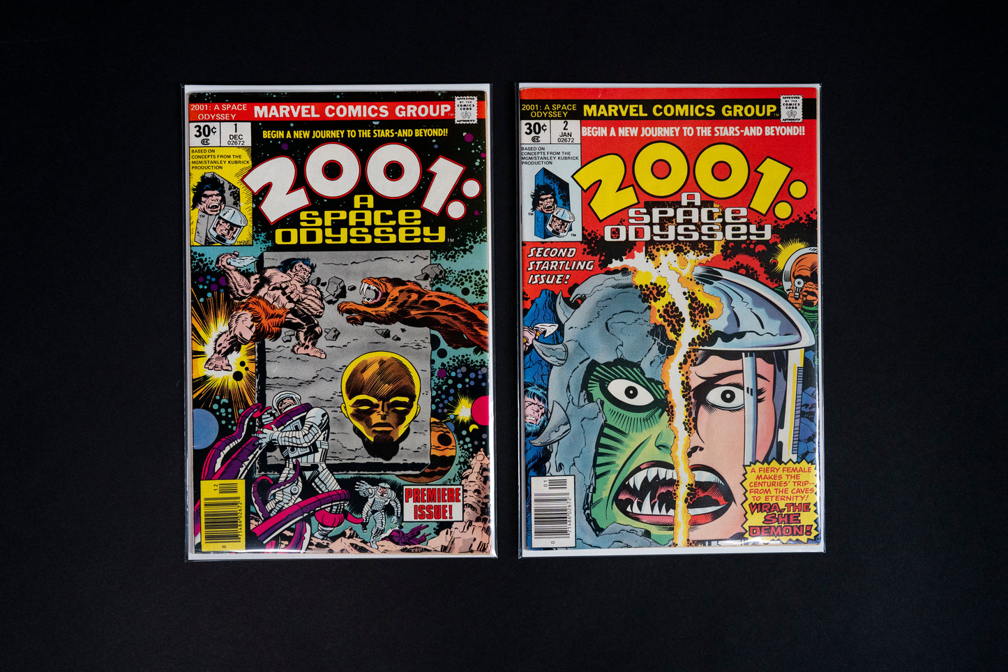 2001: A Space Odyssey, Complete Set 1-10, Marvel Comics, 1976