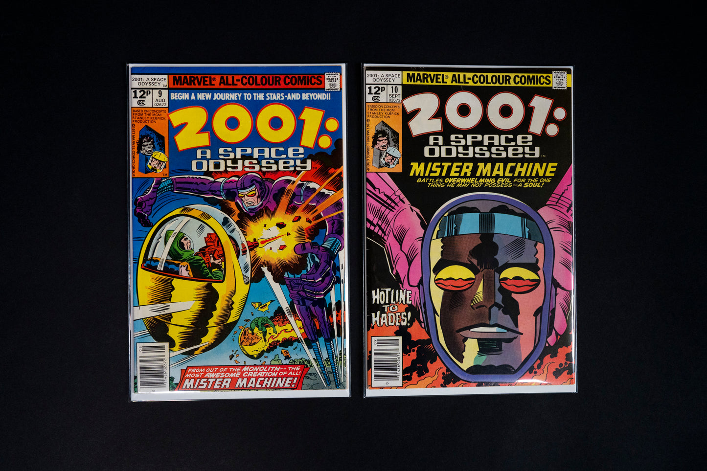 2001: A Space Odyssey, Complete Set 1-10, Marvel Comics, 1976