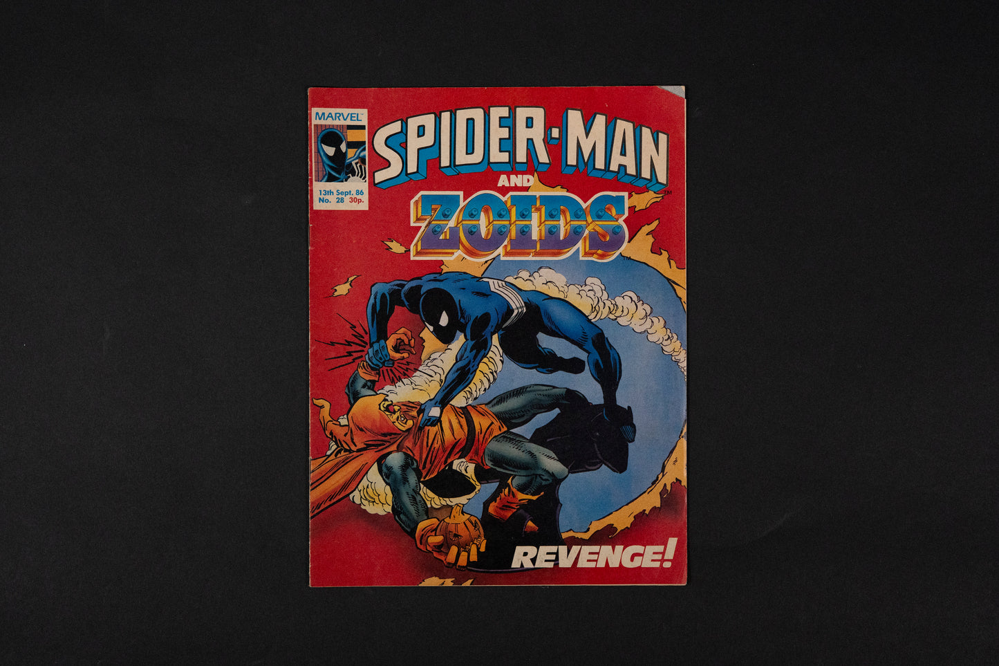 Spider-Man and Zoids #27 28 [1986] & 29 [1987] PLUS Spiderman #616 [1984] Marvel Comics