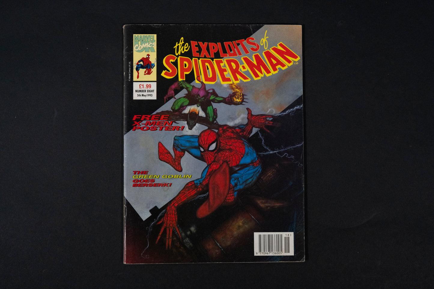 The Exploits of Spider-Man #8 9 10 & 23 Marvel UK Comics, 1993 1994