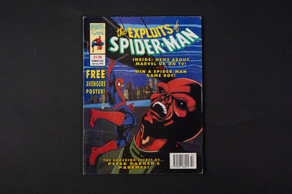The Exploits of Spider-Man #8 9 10 & 23 Marvel UK Comics, 1993 1994