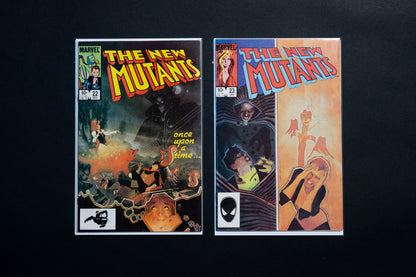 The New Mutants, Vol. 1 #22 & #23, Marvel Comics, 1984 1985