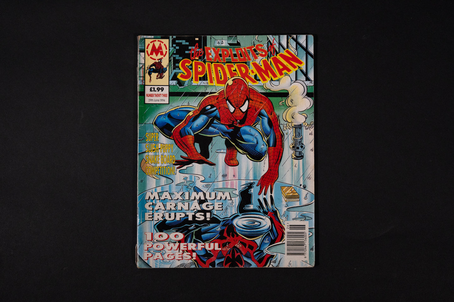 The Exploits of Spider-Man #8 9 10 & 23 Marvel UK Comics, 1993 1994