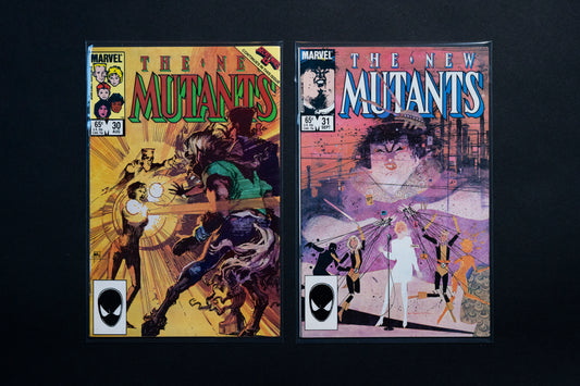 The New Mutants, Vol. 1 #30 & #31, Marvel Comics, 1985