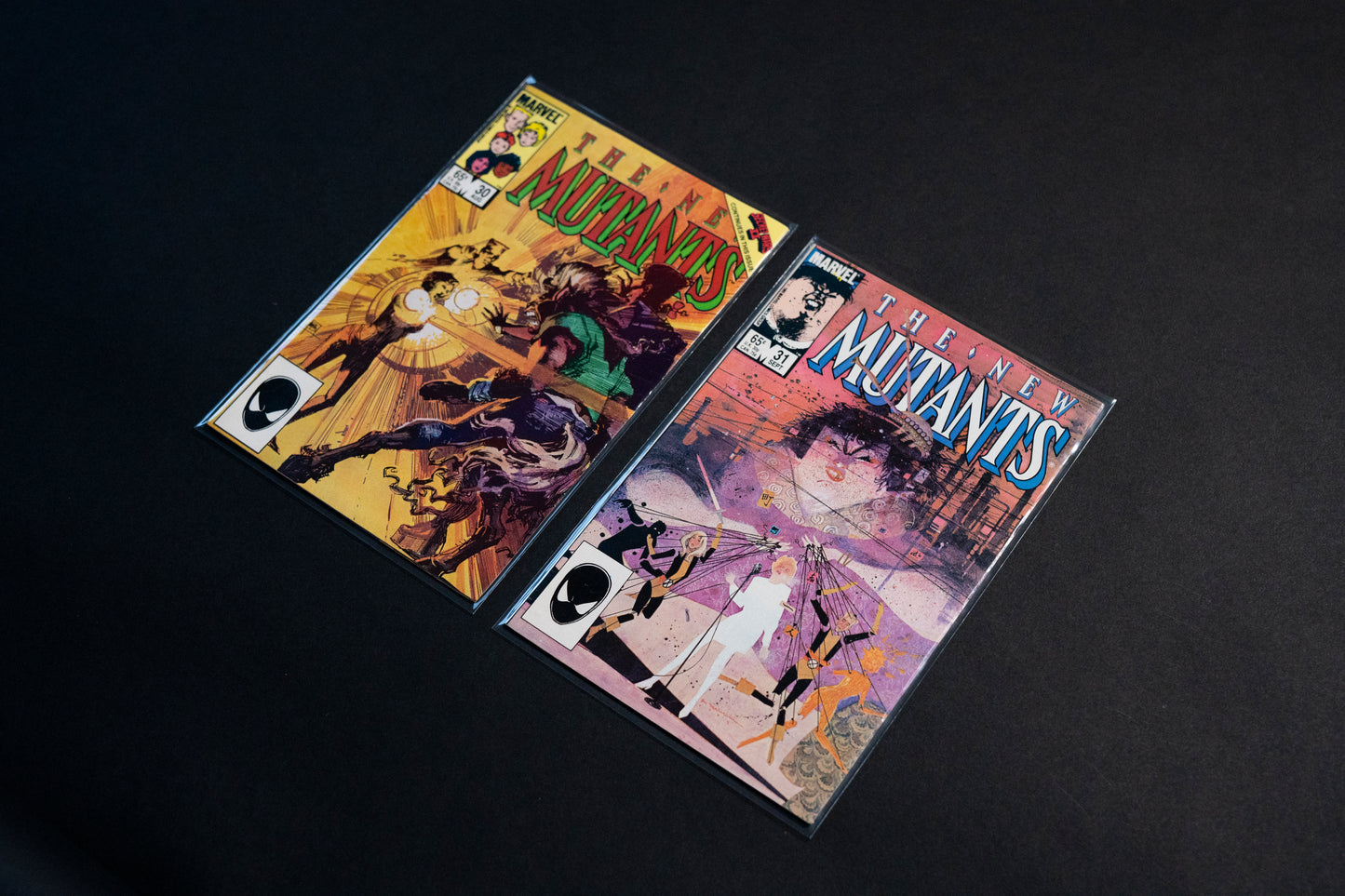 The New Mutants, Vol. 1 #30 & #31, Marvel Comics, 1985