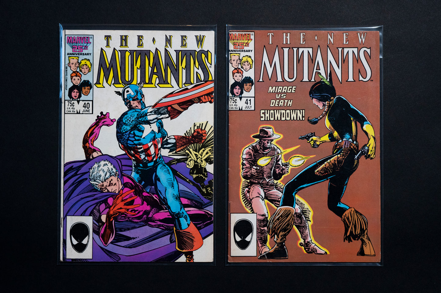 The New Mutants, Vol. 1 #40 & #41, Marvel Comics, 1986