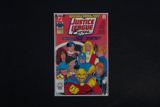 Justice League Europe, Annual #2, DC Comics, 1991