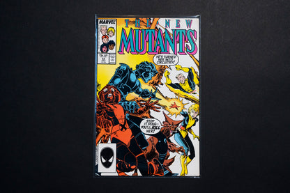 The New Mutants, Vol. 1 #53 #54 & #55, Marvel Comics, 1987