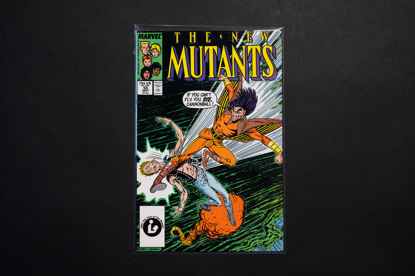 The New Mutants, Vol. 1 #53 #54 & #55, Marvel Comics, 1987