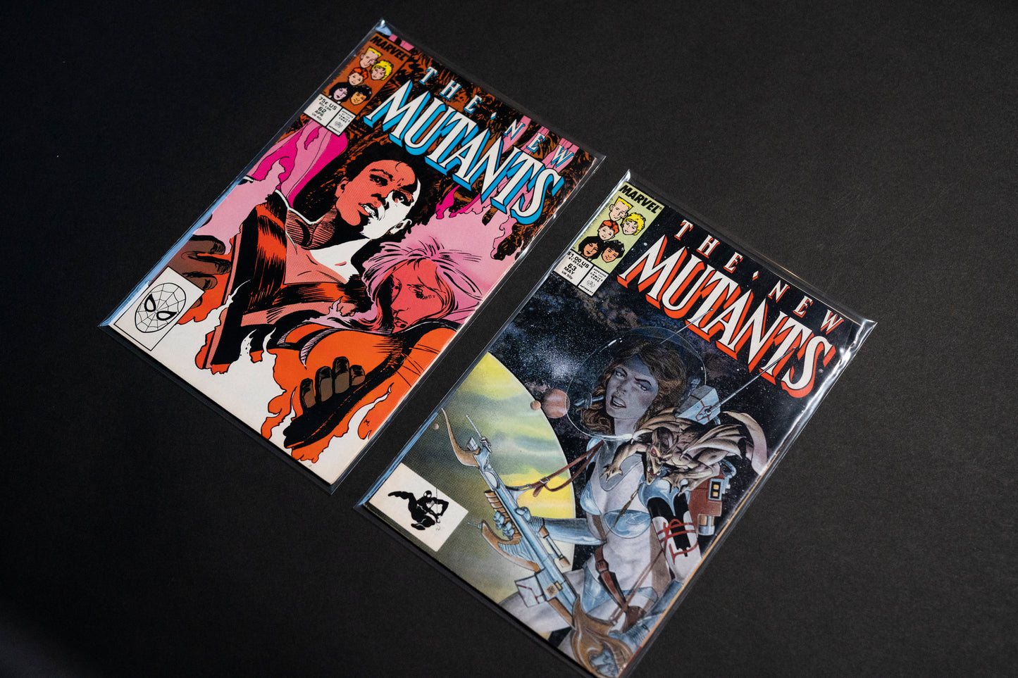 The New Mutants, Vol. 1 #62 & #63, Marvel Comics, 1988