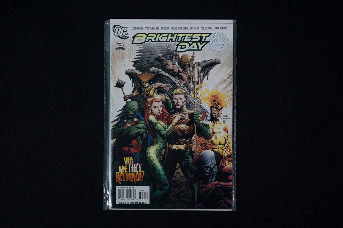 The Brightest Day Comic Book Bundle, #1-3 PLUS The Atom Special, DC Comics, 2010