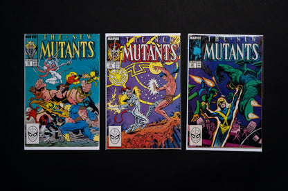 The New Mutants, Vol. 1 #65-#75, Marvel Comics, 1988-1989