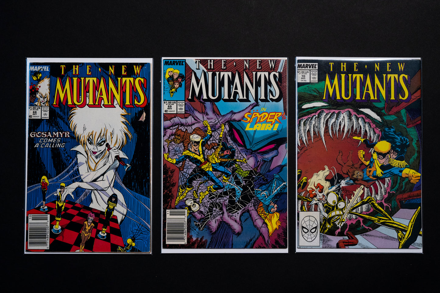 The New Mutants, Vol. 1 #65-#75, Marvel Comics, 1988-1989