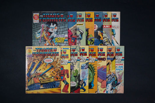 15 x Transformers Marvel UK Comics