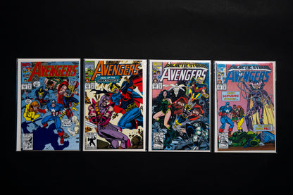 The Avengers, Vol.1, #343-378 run, x36 comic bundle, Marvel Comics, 1992 1993 1994