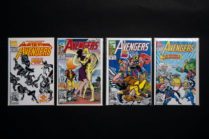 The Avengers, Vol.1, #343-378 run, x36 comic bundle, Marvel Comics, 1992 1993 1994