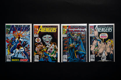 The Avengers, Vol.1, #343-378 run, x36 comic bundle, Marvel Comics, 1992 1993 1994