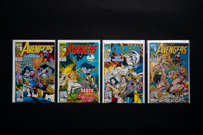 The Avengers, Vol.1, #343-378 run, x36 comic bundle, Marvel Comics, 1992 1993 1994