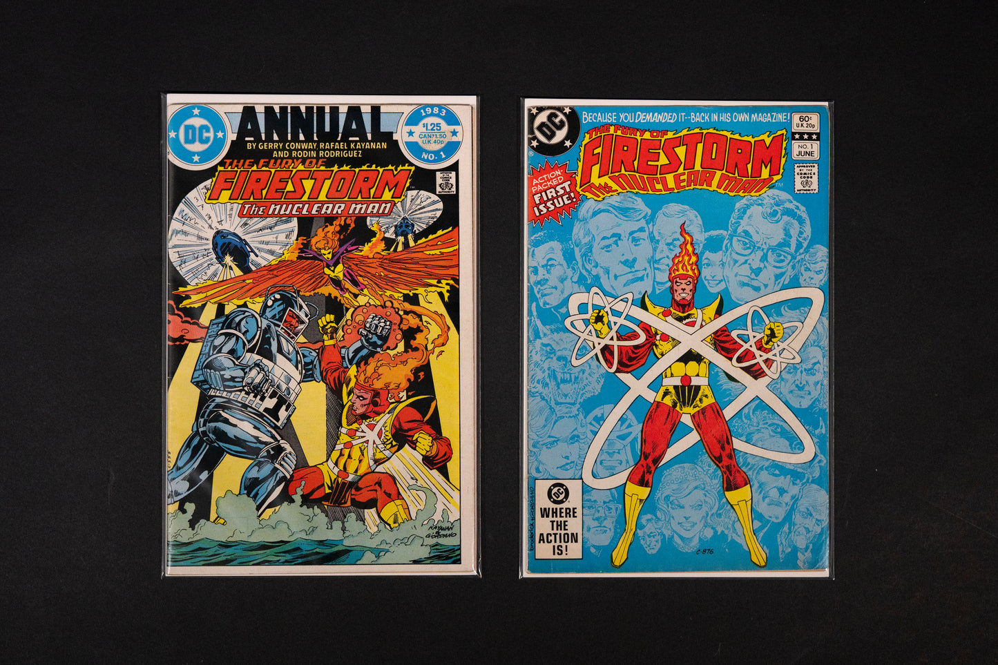 The Fury of Firestorm The Nuclear Man, Annual #1 & 1, DC, 1983