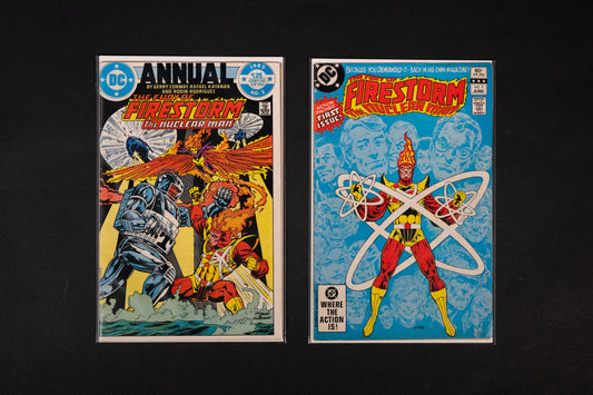 The Fury of Firestorm The Nuclear Man, Annual #1 & 1, DC, 1983