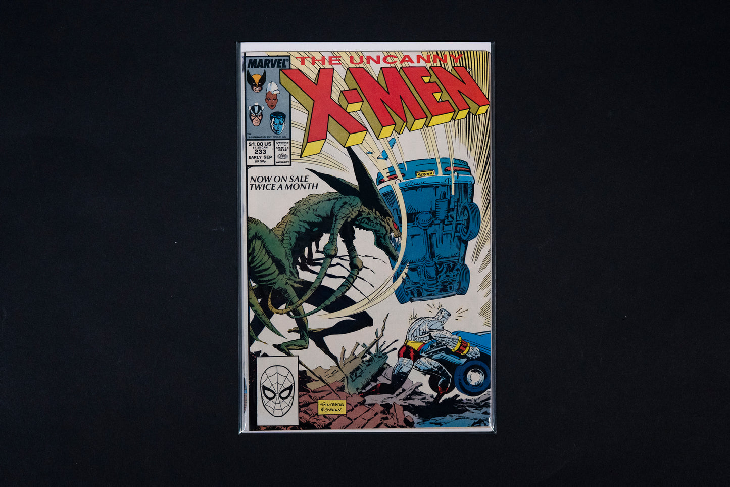 The Uncanny X-Men, #232 233 & 234, Marvel Comics, 1988