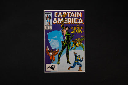 Captain America, #341, 342 & 343, Marvel Comics, 1988
