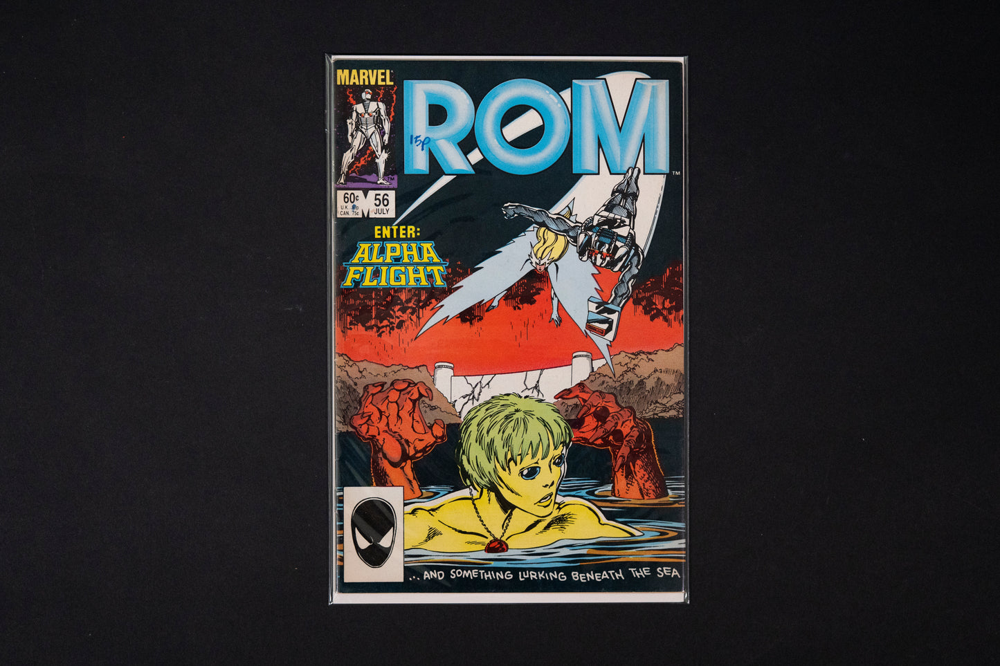 ROM Spaceknight, #55 56 57 & 58, Marvel Comics, 1984