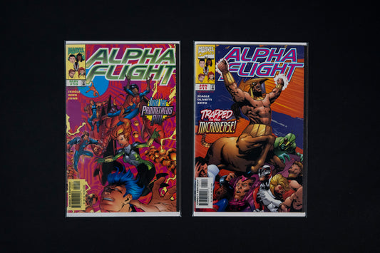 Alpha Flight, Vol.2 #10 & 11, Marvel Comics, 1998