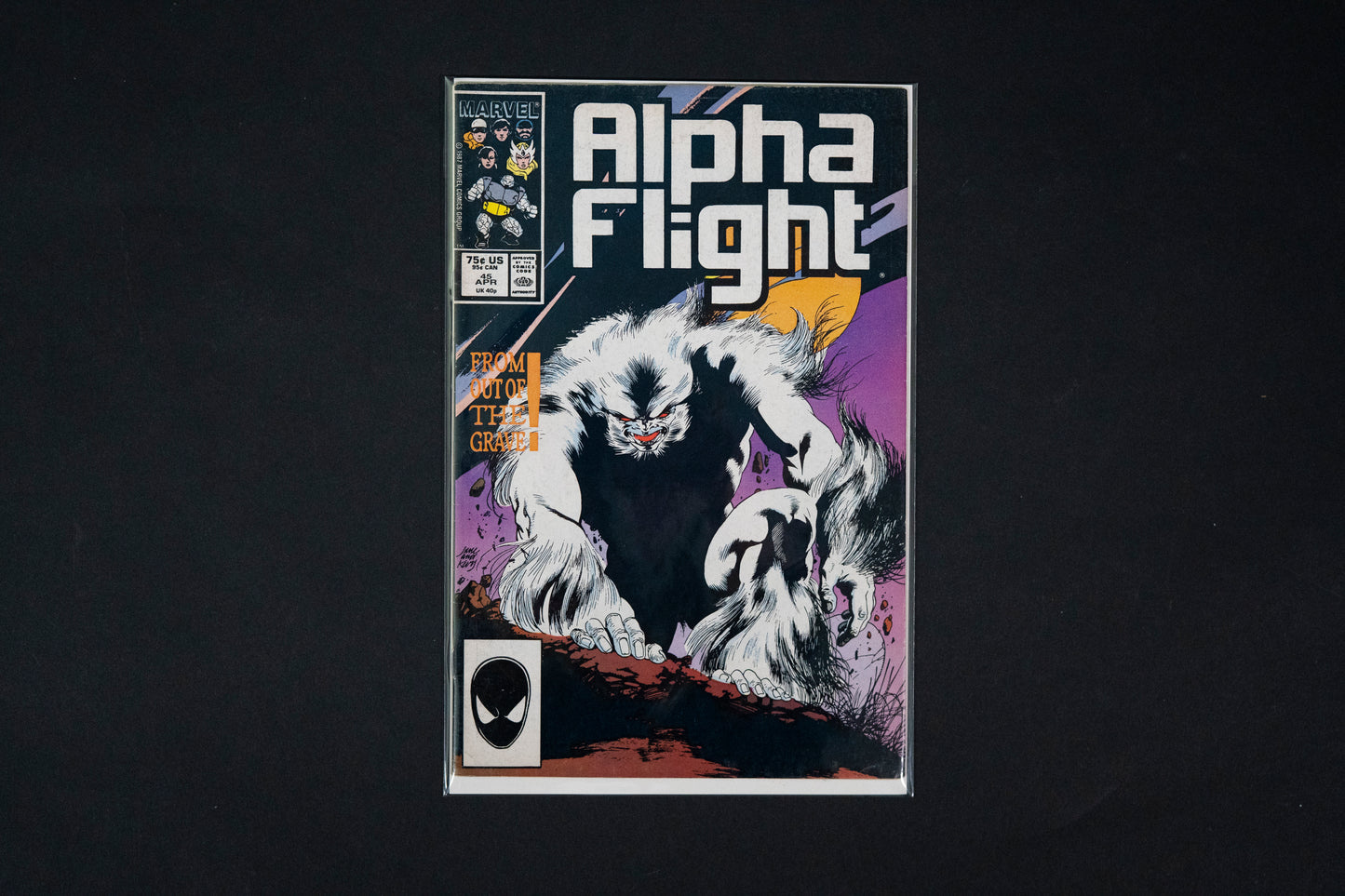 Alpha Flight, #43 44 45 & 46, Marvel Comics, 1987