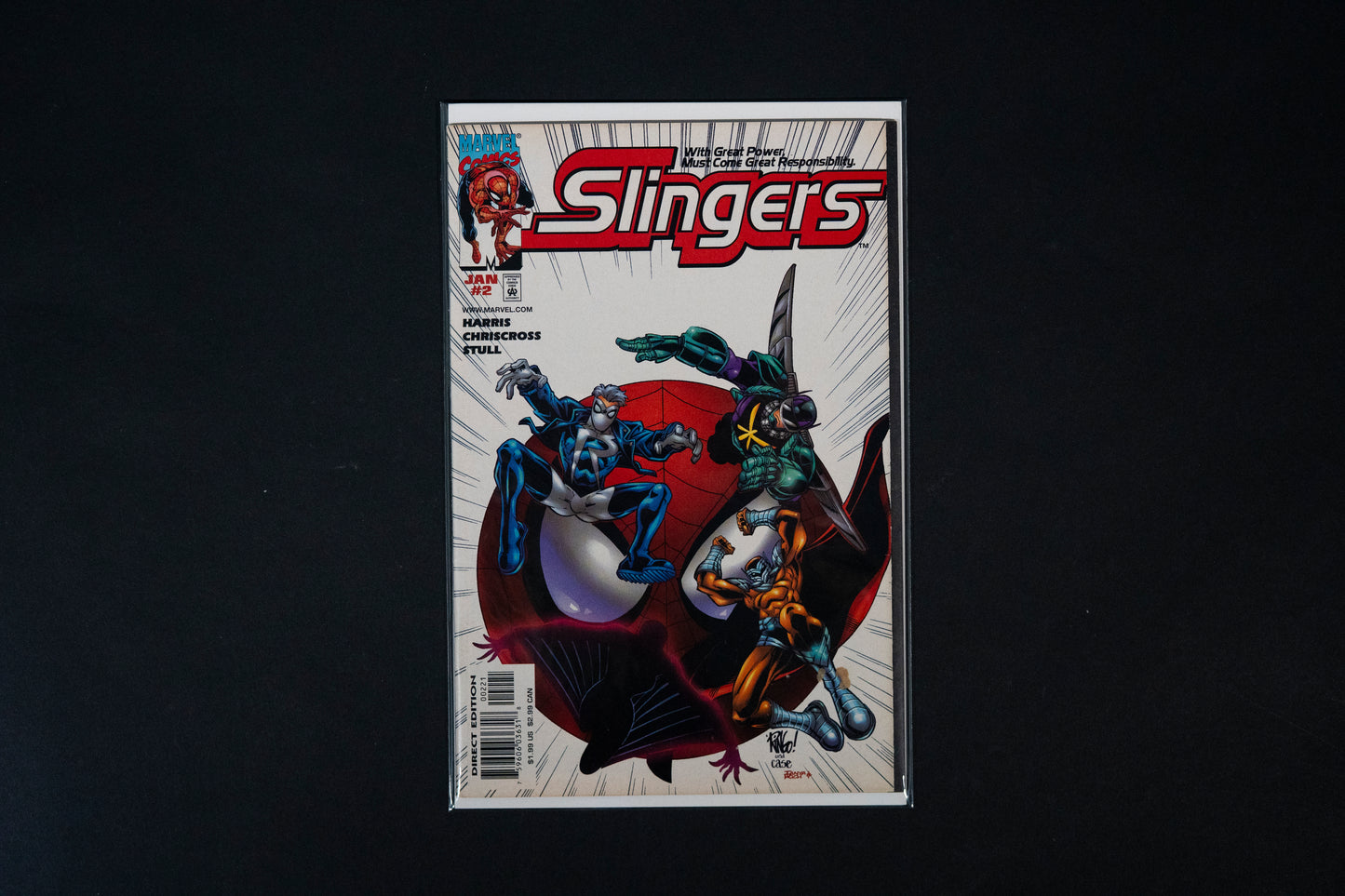 Slingers, #1 & 2, Marvel Comics, 1998 1999